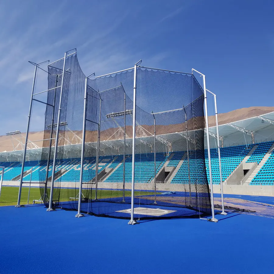 Kastebur diskos/slegge 8-10,5 meter IAAF sertifisert 