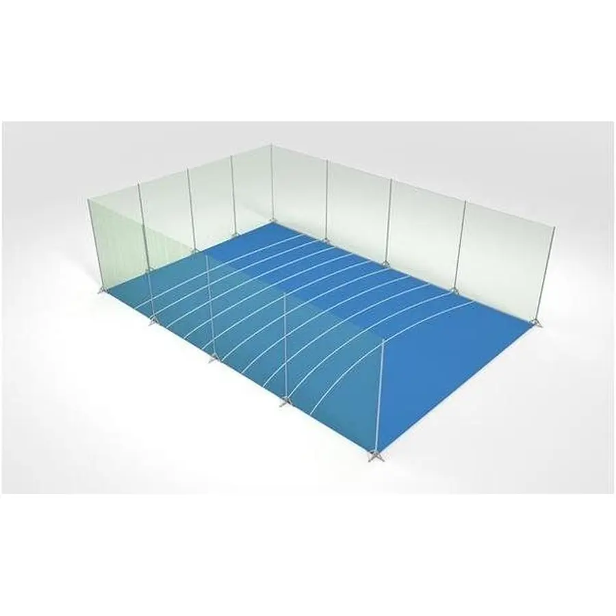 Kulestøtmatte Nordic Sport 205 x 190 x 5 cm 