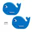FINIS Floatie Friends | Whale Level 1 for svømmeopplæring 