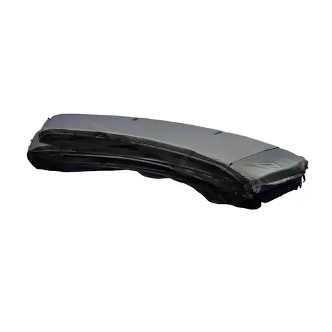 EXIT polstring til  Silhouette 244x366 Svart | Beskyttelseskant til trampoline