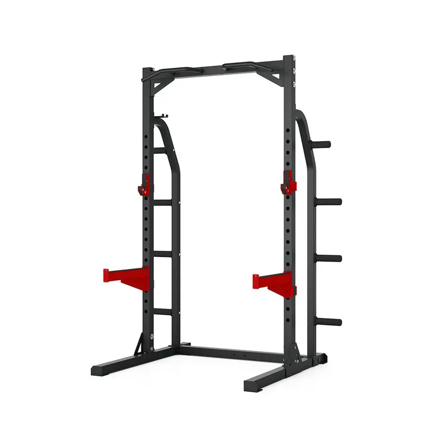 Half Rack XT8 Med holdere for olympiske vektskiver 