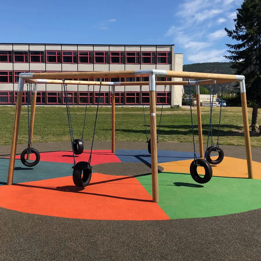 Huskestativ 6-kantet til 6 huskeseter 