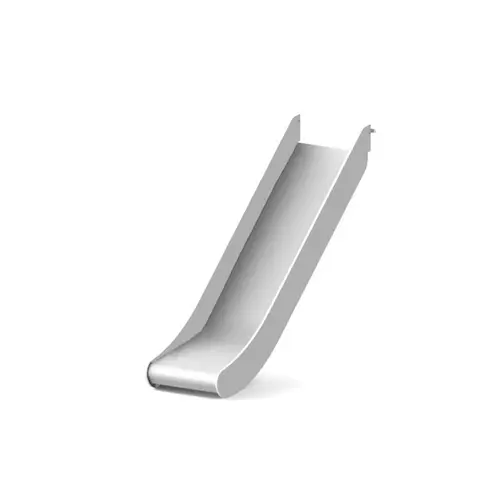 Terrengsklie i plast 240 cm Gr&#229; Til barnehager, skoler og lekeplasser