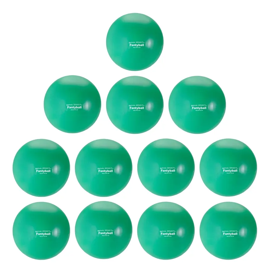 Fantyball - Super soft lekeball 12 stk 12 Luftfylte baller til lek | 15 cm 