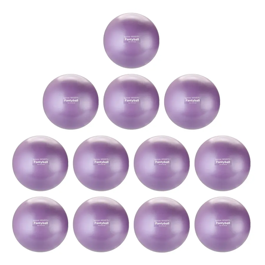 Fantyball - Super soft lekeball 12 stk 12 Luftfylte baller til lek | 24 cm 