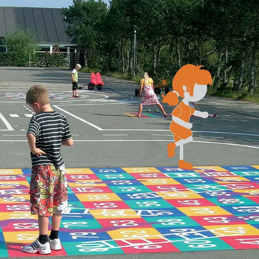 Asfaltmaling - Lag ditt eget motiv Be Creative 