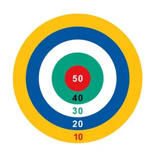 Asfaltmaling Blink Diameter 4 meter