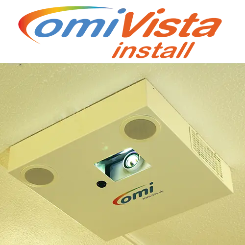 OmiVista Takmontering 