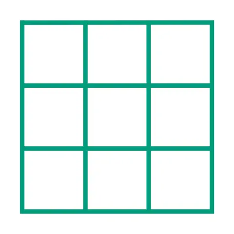 Asfaltmaling Bondesjakk Gr&#248;nn 1,8 x 1,8 meter