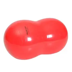 Physio Roll - Peanutball 40x65 cm Rød lateksfri terapi- og treningsball
