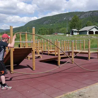 Battle Ropes Utendørs Tautrening