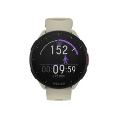 Pulsklokke Polar Pacer Cloud White L&#248;peklokke | Strl S-L
