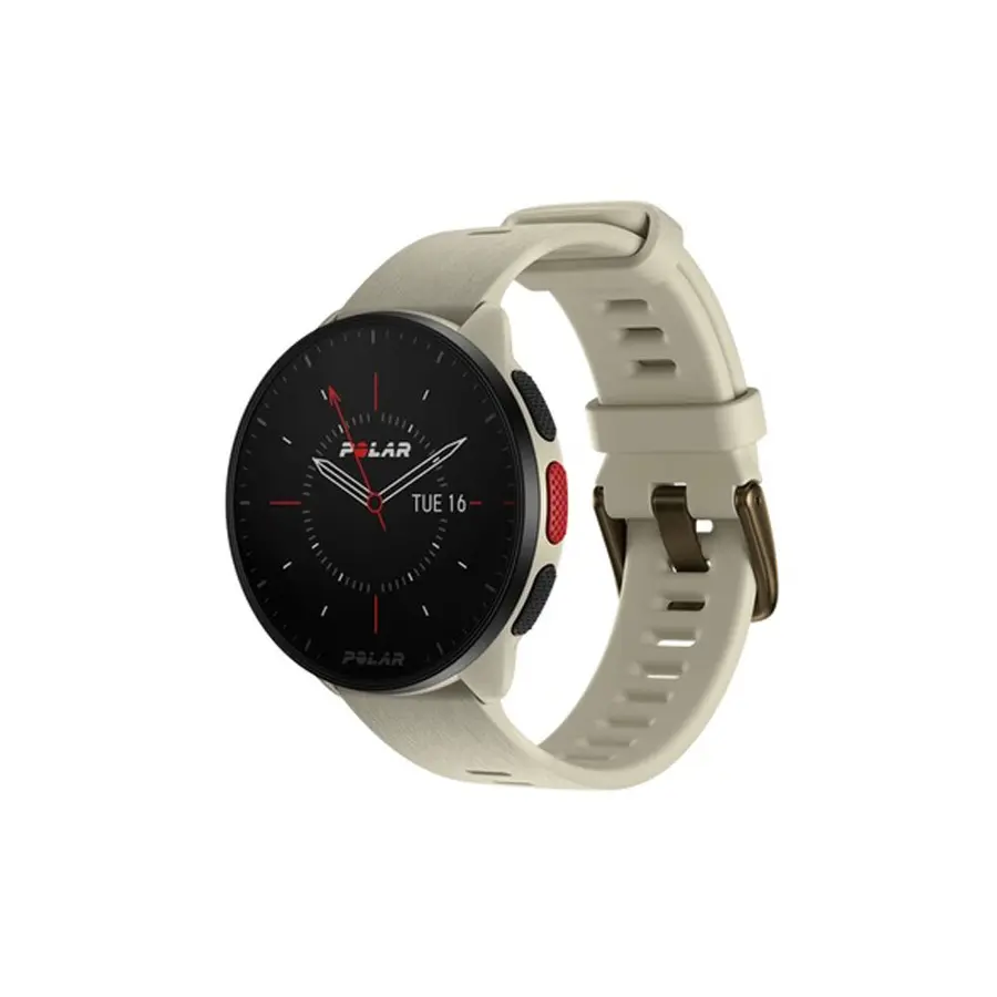 Pulsklokke Polar Pacer Cloud White Løpeklokke | Strl S-L 