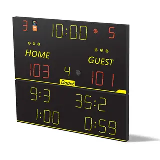 Resultattavle Bodet 8T225 Innendørs | Multisport | 200x170x6,55 cm
