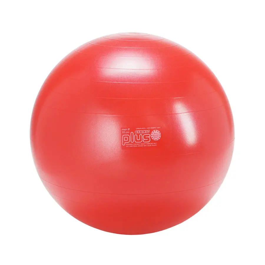 Gymnic Plus Rød 55 cm Treningsball i høy kvalitet 