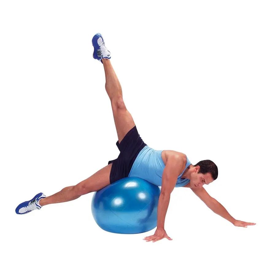 Gymnic Plus Blå 65 cm Treningsball i høy kvalitet 