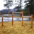 Hinder Voltstang - tre h&#248;yder Til lekeplass og treningspark
