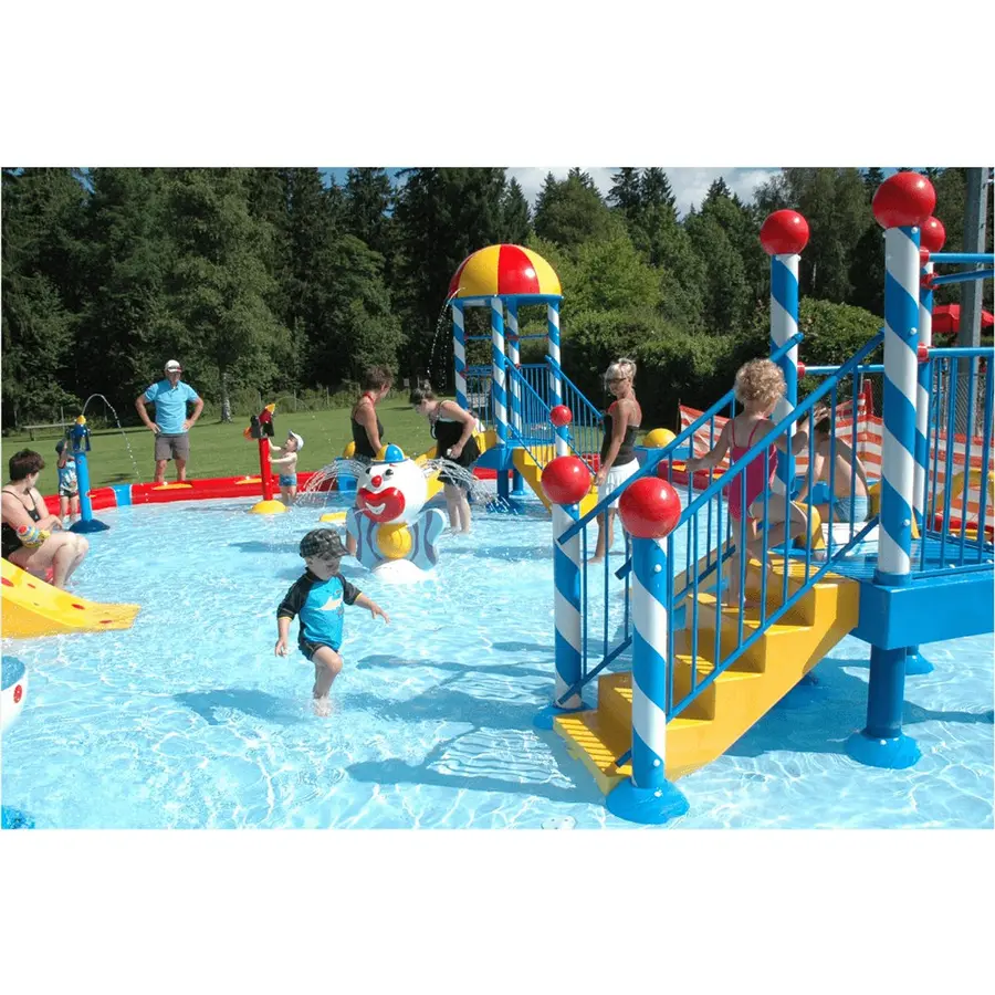 Aqua Drolics Platform med sklie Vannsklie til basseng og badeland 