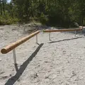 Hinder Balansebom rundstokk 2 meter Til lekeplass og treningspark