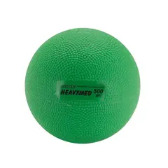 Medisinball Heavymed 0,5 kg Lateksfri med sprett - Grønn