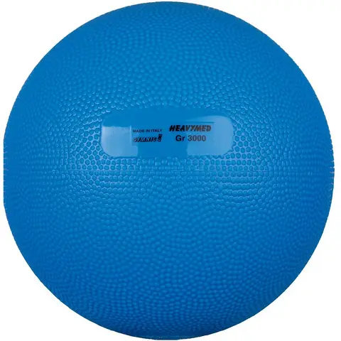 Medisinball Heavymed 3 kg Lateksfri med sprett - Bl&#229;