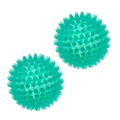 Piggball Reflex Hard 8 cm 2 stk grønne massasjeballer