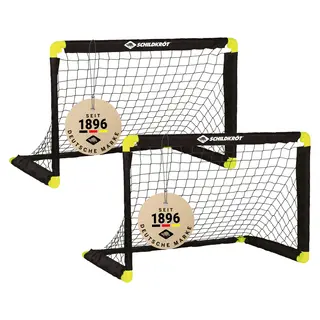 Schildkröt Fotballmål | 2 stk 90x60 cm | Sammenleggbare mål