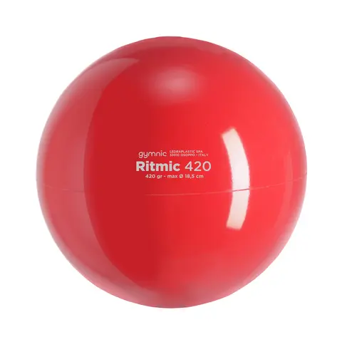 RG Ball Ritmic 18 cm | 420 gram Trening- og konkurranseball | R&#248;d