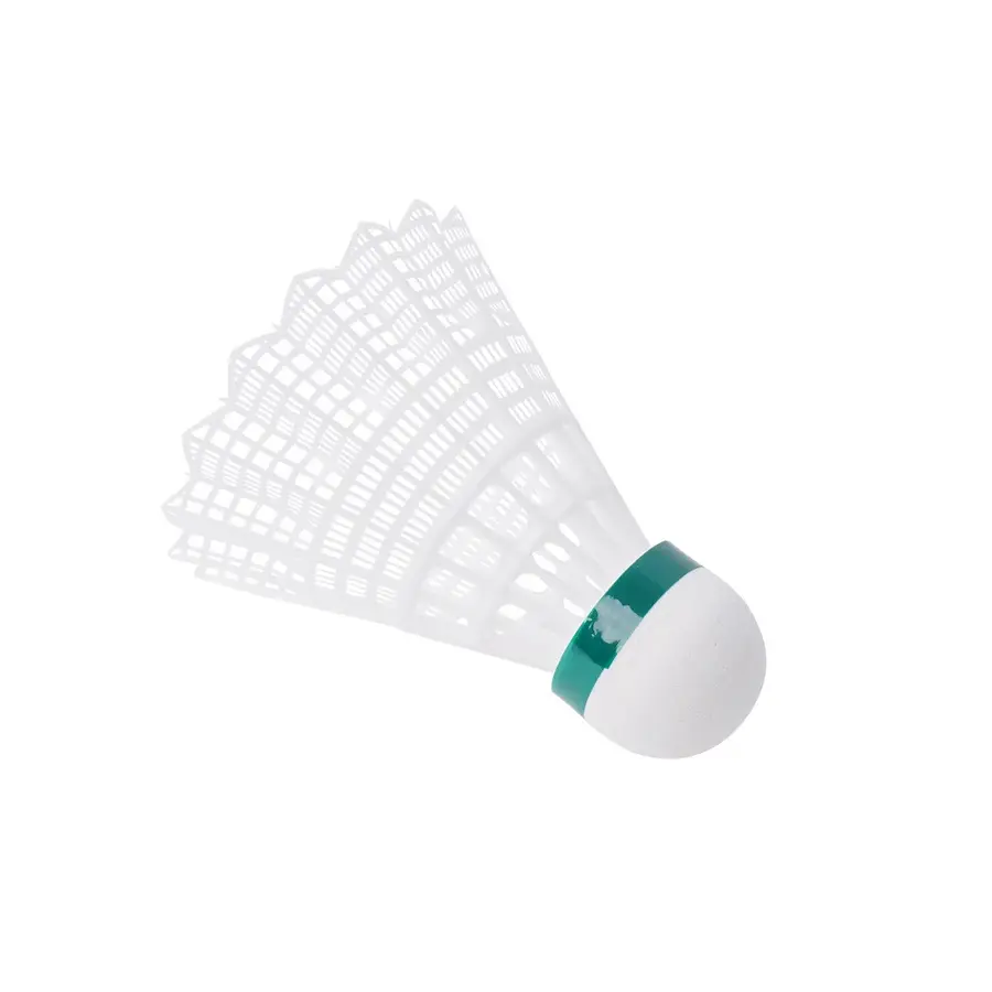 Badmintonball FlashTwo - 6 stk Hvit | Langsom hastighet 