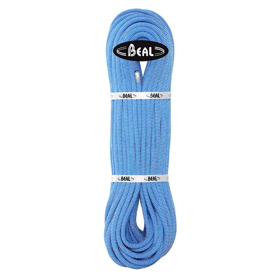 Klatretau Beal JOKER SOFT UC 9,1mmx60m DRY | Dynamisk enkelttau | Blå 
