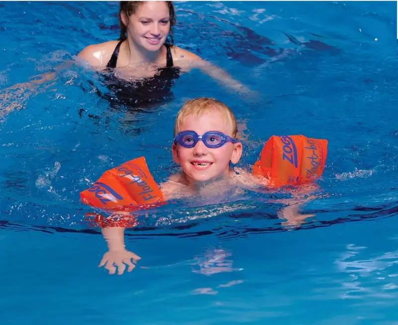 Armringer Zoggs Float Bands 6-12 år | Oransje armvinger 