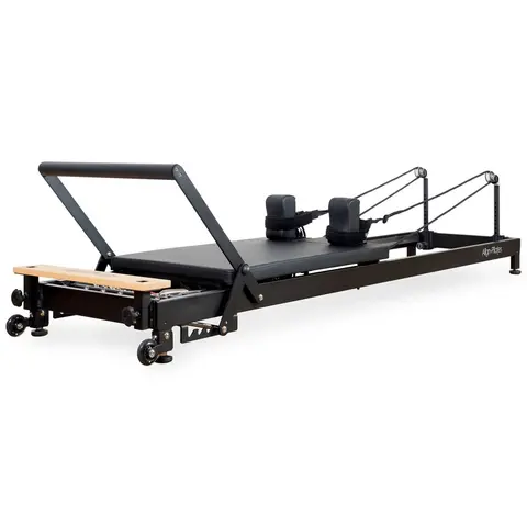 Pilates Reformer R8 Pro | Svart Pilatesbenk | Hjemmetrening