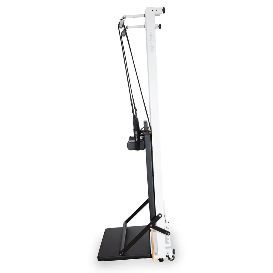 Pilates Reformer R8 Pro hvit Pilatesbenk for hjemmetrening 