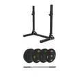 ata Pro Elite Squat Rack Bumper Plate Pakke 100 kg + XF Bar 20 kg