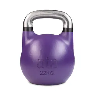 Kettlebell Comp. ata Pro Elite 22 kg 22 kg | 1 stk | Lilla med svart