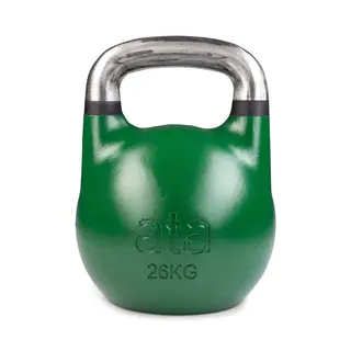 Kettlebell Comp. ata Pro Elite 26 kg 26 kg | 1 stk | Gr&#248;nn med svart