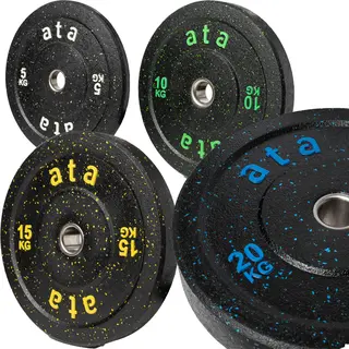 Vektskive ata Hi-Temp Bumper Plate Velg vekt 5-20 kg: