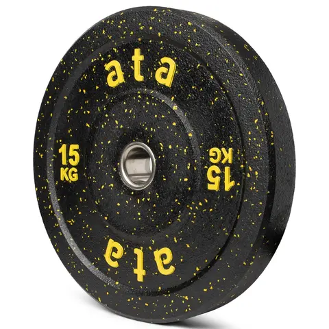 Vektskive ata Hi-Temp Bumper Plate 15KG Vektskive til olympisk stang | 1 par