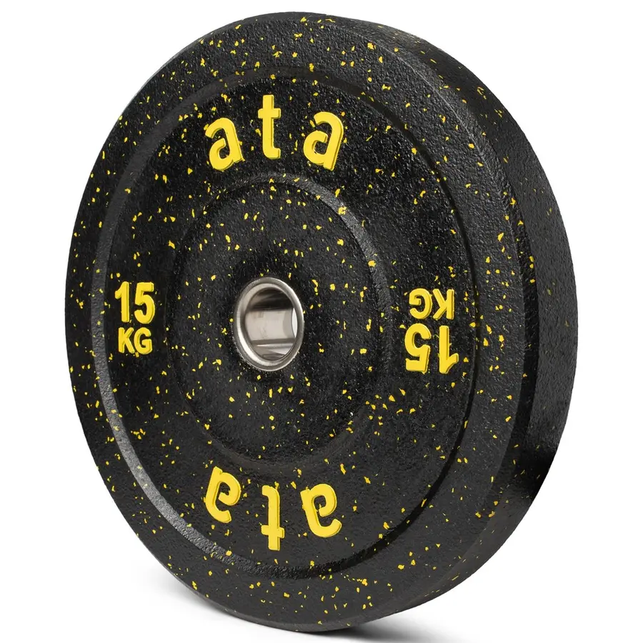 Vektskive ata Hi-Temp Bumper Plate 15KG Vektskive til olympisk stang | 1 par 