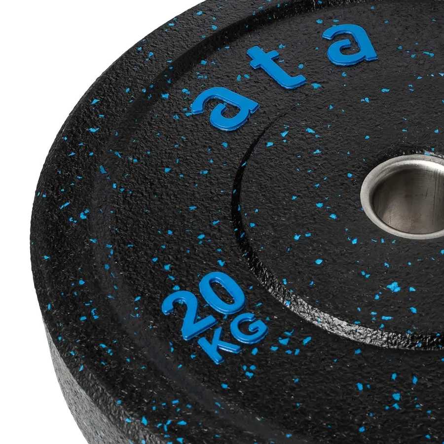 Vektskive ata Hi-Temp Bumper Plate 20KG Vektskive til olympisk stang | 1 par 