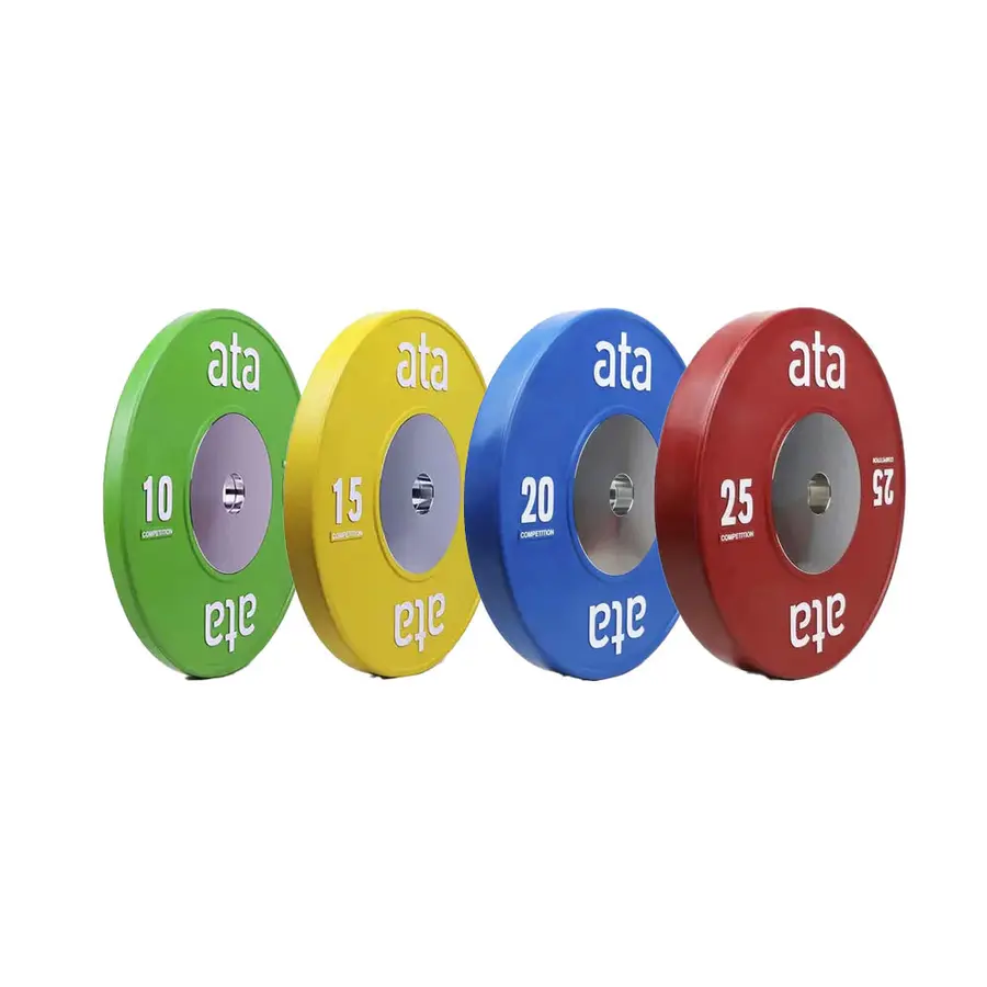 Vektskive ata Competition pakke 140 kg 2 av hver | 10-15-20-25 kg 