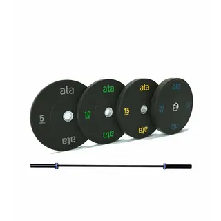 Vektpakke ata ECO Bumper Plate ata the XF Bar 25mm 15 kg