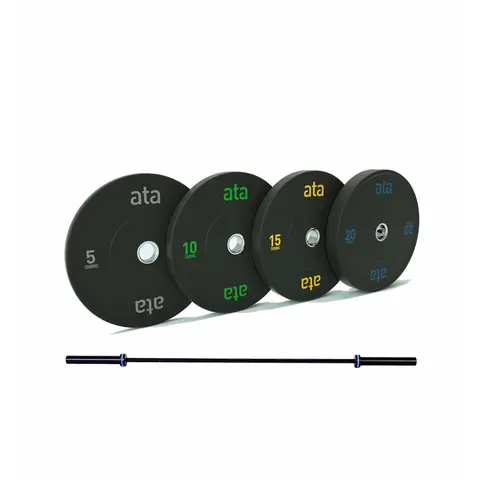 Vektpakke ata ECO Bumper Plate ata the XF Bar 25mm 15 kg