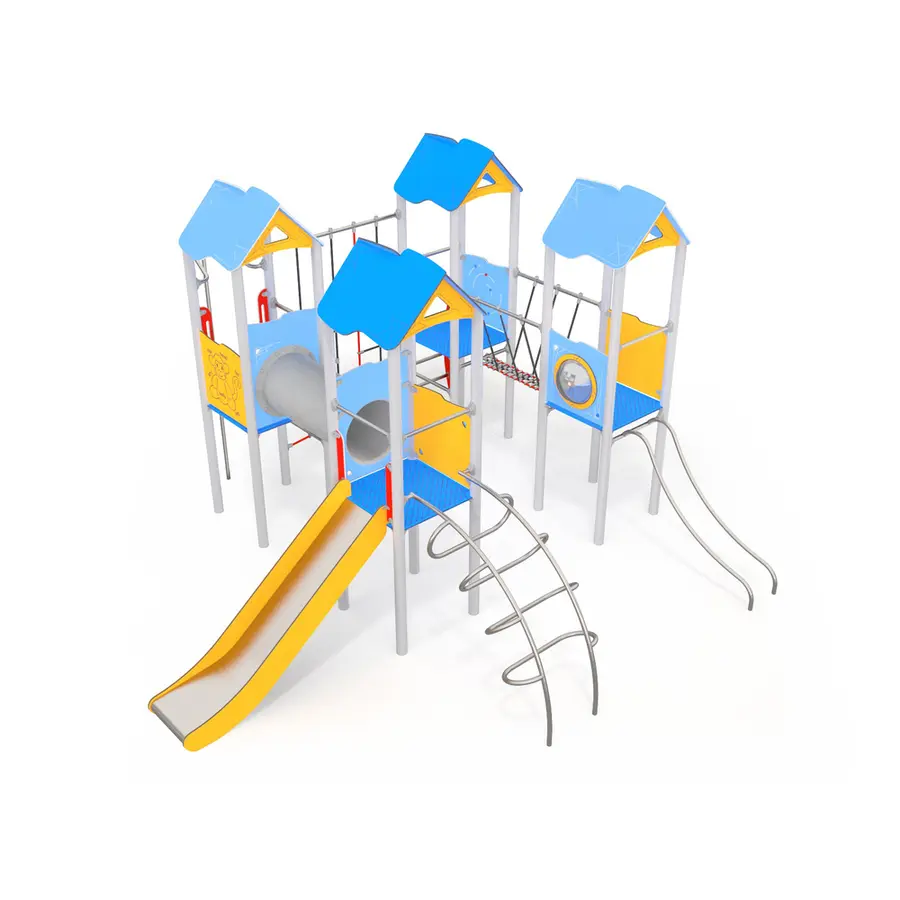 Klatrestativ Active 16 Til barnehager, skoler og lekeplasser 