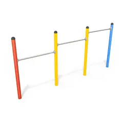 Hinder | 4 Horisontale stenger til barnehager, skoler og lekeplasser