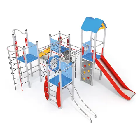 Klatrestativ Active 7 Til skoler og lekeplasser