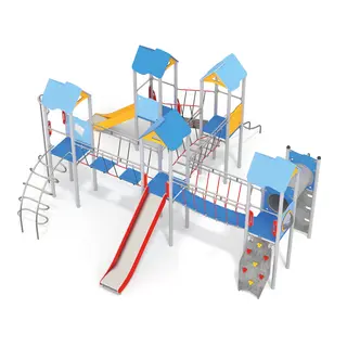 Klatrestativ Active 6 Til skoler og lekeplasser