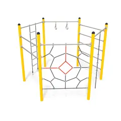 Klatreleke 6-kantet Til barnehager, skoler og lekeplasser