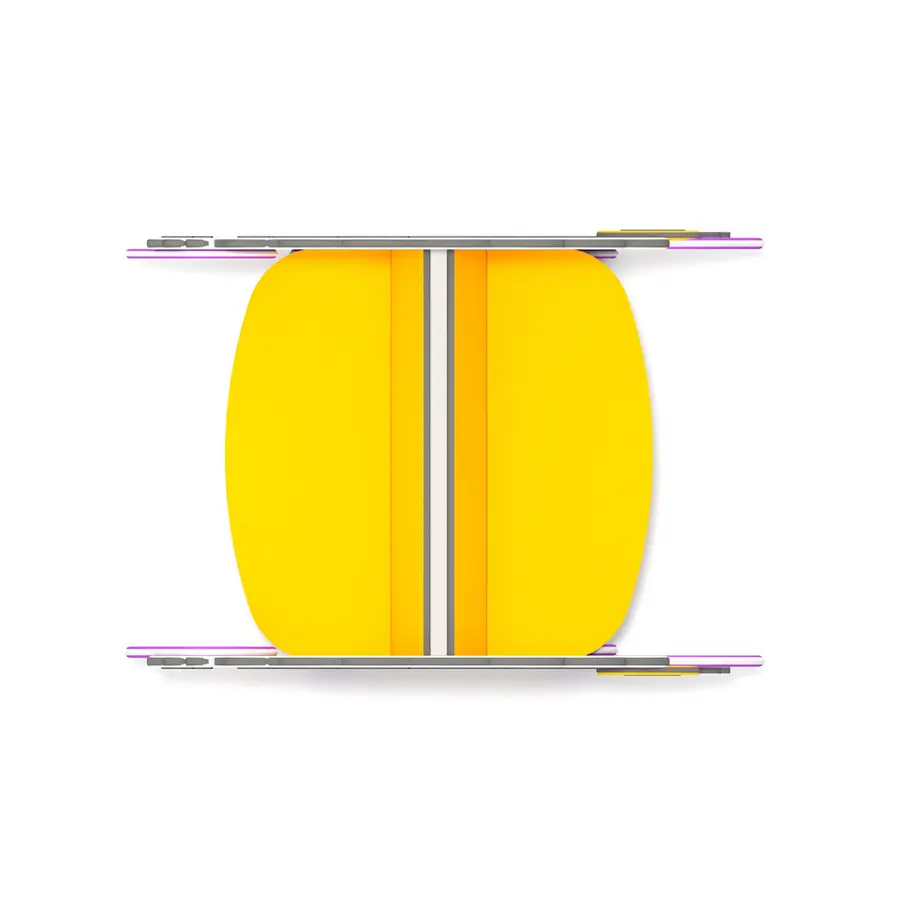 Lekeplassbenk Sau Benk av slitesterke HDPE plater 