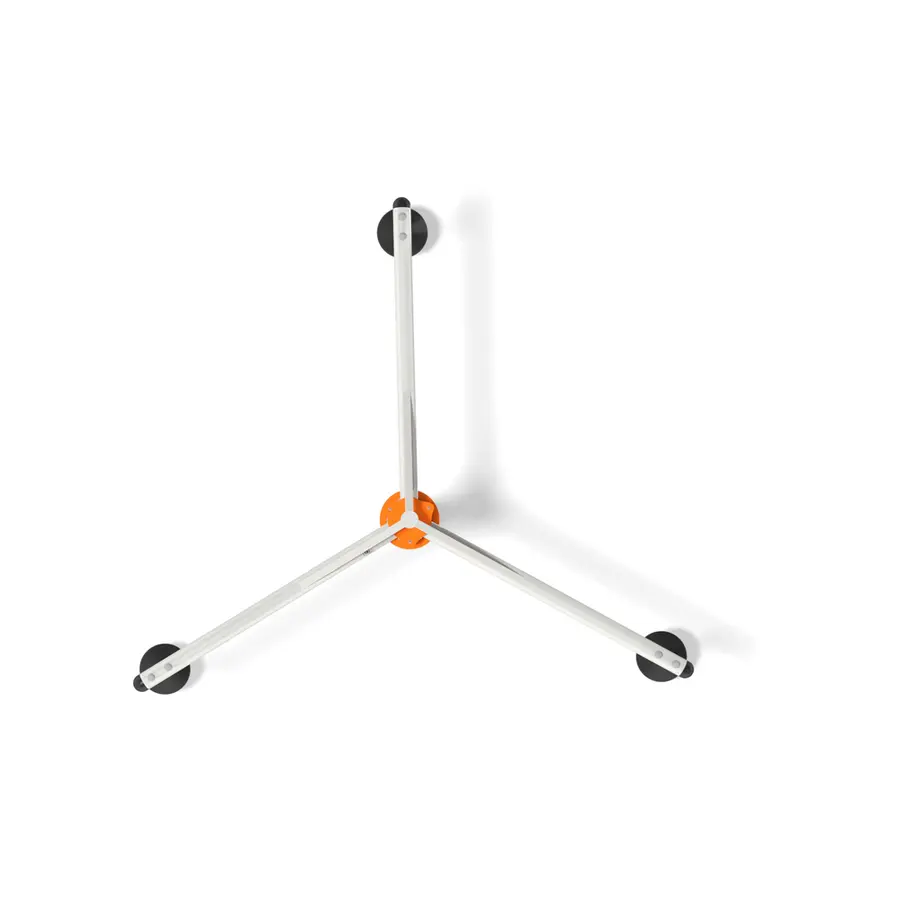 Karusell med 3 hengende seter Til barnehager, skoler og lekeplasser 